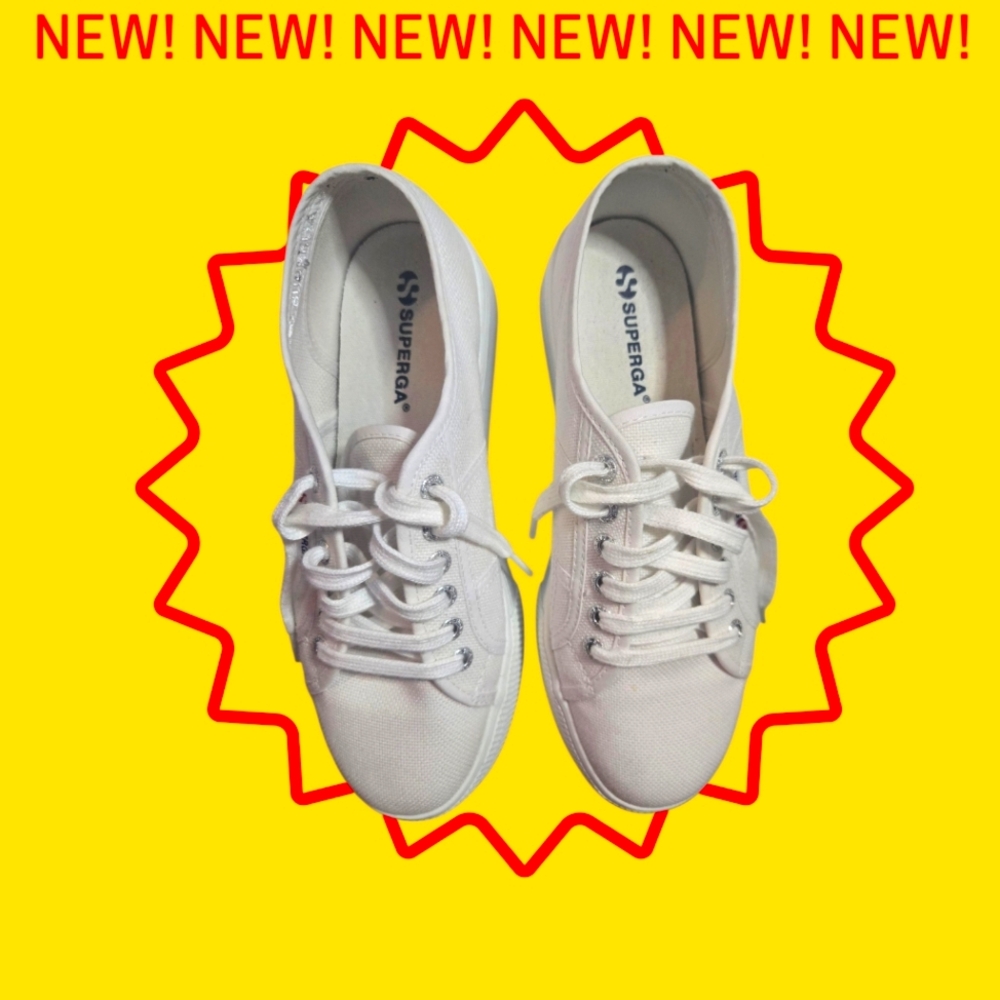 Superga Classic White Women's Sneakers